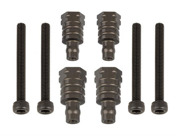 Team Associated - AE81591 - RC8B4 FT Shock Bushings, 14mm & 17mm, aluminum
