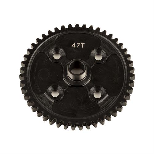 RC8B4 Spur Gear, 47T Mod 1, metal