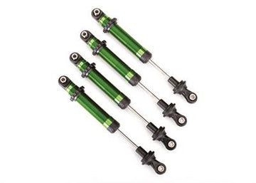 Traxxas - TRX8160-GRN - Shocks, GTS, aluminum (green-anodized) (assembled without springs) (4) (for use with #8140 TRX-4® Long Arm Lift Kit)