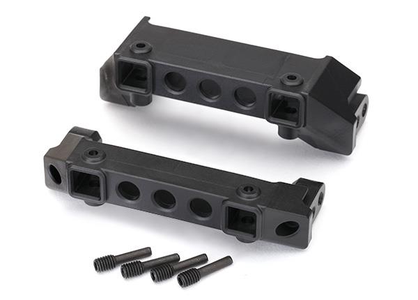 Traxxas - TRX8237 -  Bumper mounts, front & rear/ screw pins (4)