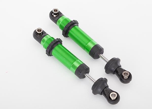 Traxxas - TRX8260G - Shocks, GTS, aluminum (green-anodized) (assembled with spring retainers) (2)