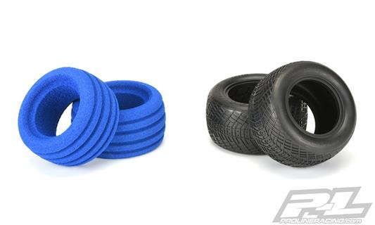 Pro-Line - PL8262-17 - Positron T 2.2" Off-Road Truck Tires for 2.2" 1:10 Front or Rear Stadium Truck Wheels, Includes Closed Cell Foam