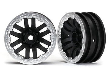 Traxxas - TRX8271X - Wheels, TRX-4® 1.9 (satin beadlock) (2)