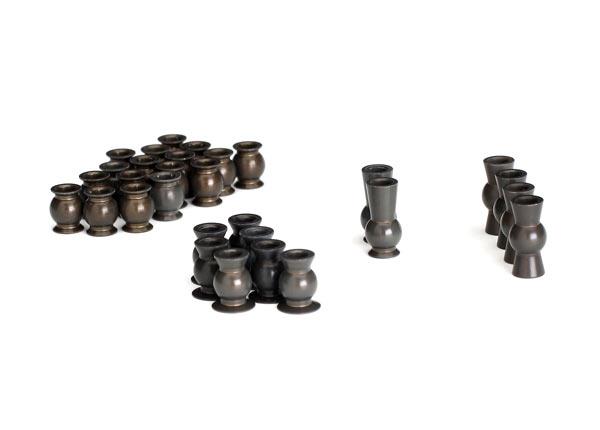 Traxxas - TRX8274 - Hollow ball set, complete, TRX-4® (aluminum, PTFE-coated)