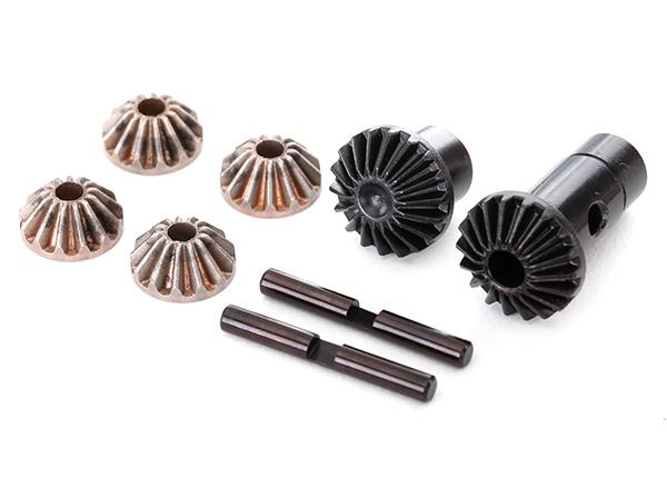 Traxxas - TRX8282 - Gear set, differential (output gears (2), spider gears (4), spider gear shaft (2))