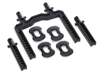 Traxxas - TRX8315 - Body mounts, front & rear (2)