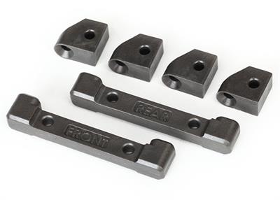 Traxxas - TRX8334 - Mounts, suspension arms (front & rear)/ hinge pin retainers (4)