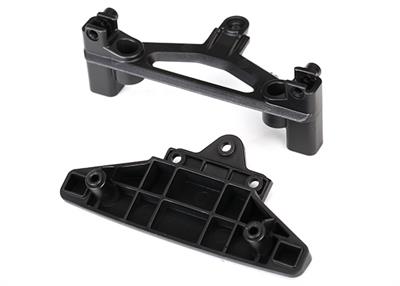 Traxxas - TRX8335 - Bumper, front (1 each, upper & lower)