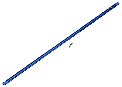 Traxxas - TRX8355X - Driveshaft, center, aluminum (blue-anodized)