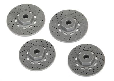 Wheel hubs, hex (disk brake rotors) (4)