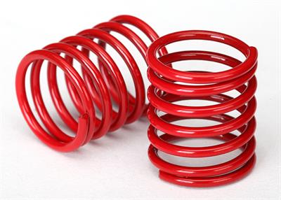 Traxxas - TRX8362 - Spring, shock (red) (3.7 rate) (2)