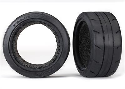 Traxxas - TRX8370 - Tires, Response 1.9" Touring (extra wide, rear)/ foam inserts (2) (fits