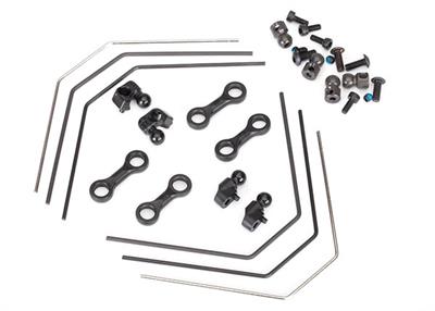 Sway bar kit, 4-Tec® 2.0 (front and rear) (includes front and rear sway bars and adjustable linkage)