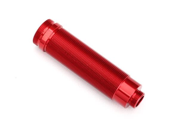 Traxxas - TRX8452r - Body, GTR shock, 64mm, aluminum (red-anodized) (front or rear, threaded)