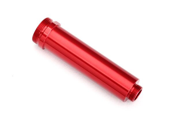 Traxxas - TRX8453r - Body, GTR shock, 64mm, aluminum (red-anodized) (front, no threads)