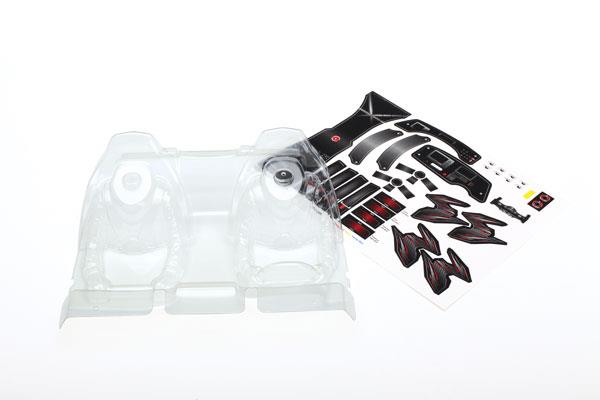 Traxxas - TRX8512 - Interior, clear (unpainted)