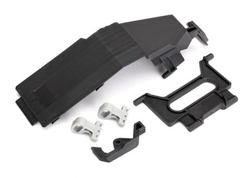 Traxxas - TRX8524 - Battery door/ battery strap/ retainers (2)/ latch