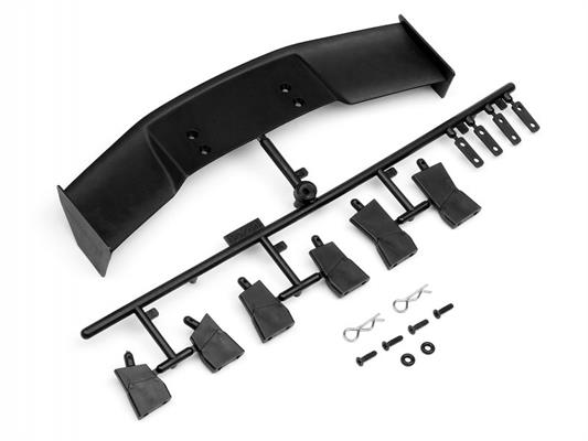 HPI - HP85288 - Gt Wing Set (Type D/10Th Scale/Black)