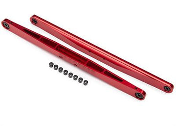 Traxxas - TRX8544R - Trailing arm, aluminum (red-anodized) (2) (assembled with hollow balls)