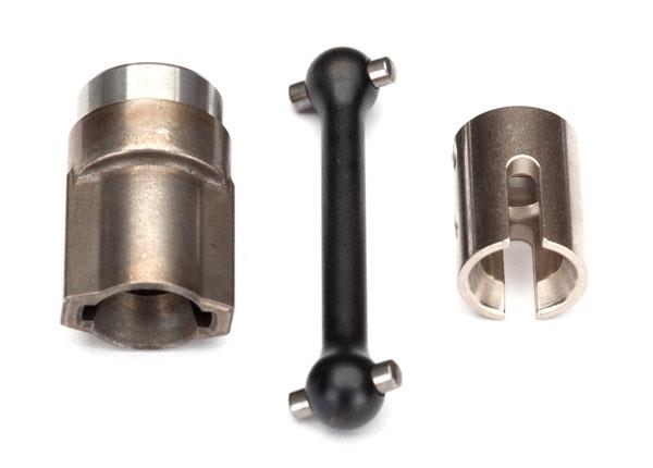 Traxxas - TRX8556x -  Driveshaft, center, front (steel)/ 2.5x12 screw pin
