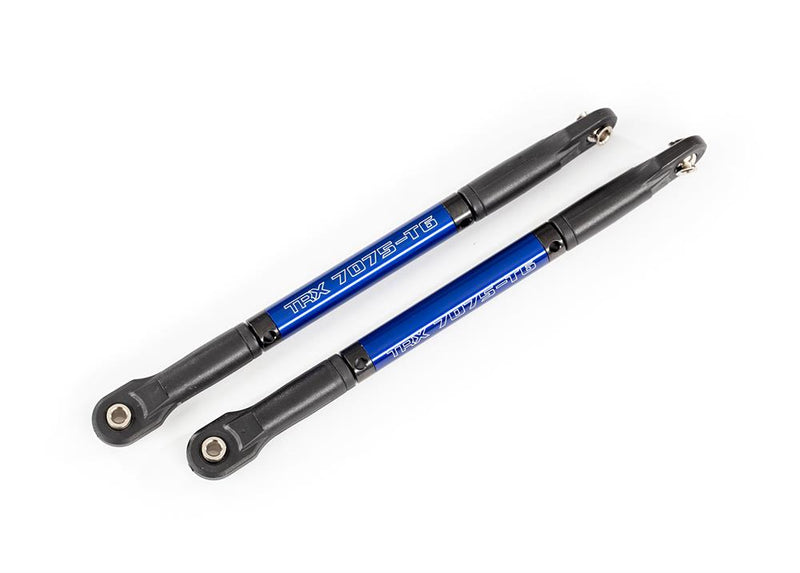 Traxxas - TRX8619X - Push rods, aluminum (blue-anodized), heavy duty (2) (assembled with rod ends and threaded inserts)