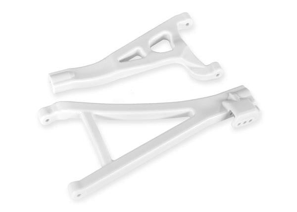 Traxxas - TRX8631A - Suspension arms, white, front (right), heavy duty (upper (1)/ lower (1))