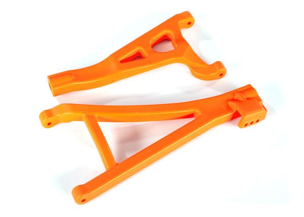 Traxxas - TRX8631T - Suspension arms, orange, front (right), heavy duty (upper (1)/ lower (1))