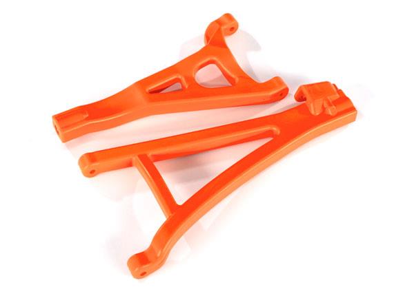 Traxxas - TRX8632T - Suspension arms, orange, front (left), heavy duty (upper (1)/ lower (1))