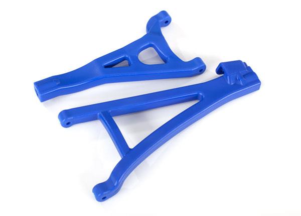 Traxxas - TRX8632X - Suspension arms, blue, front (left), heavy duty (upper (1)/ lower (1))