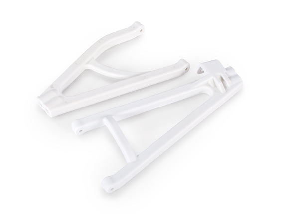 Traxxas - TRX8633A - Suspension arms, white, rear (right), heavy duty, adjustable wheelbase (upper (1)/ lower (1))