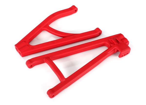 Traxxas - TRX8634R - Suspension arms, red, rear (left), heavy duty, adjustable wheelbase (upper (1)/ lower (1))