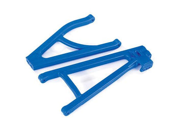 Traxxas - TRX8634X - Suspension arms, blue, rear (left), heavy duty, adjustable wheelbase (upper (1)/ lower (1))