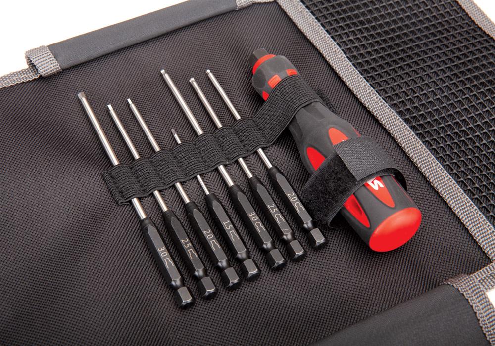 Traxxas - TRX8711 - Premium 7-piece tool kit with carrying case