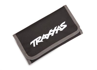 Tool pouch, black (custom embroidered with Traxxas® logo)
