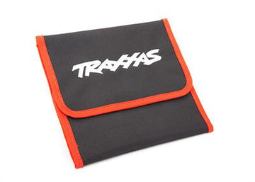 Traxxas - TRX8725 - Tool pouch, red (custom embroidered with Traxxas® logo)