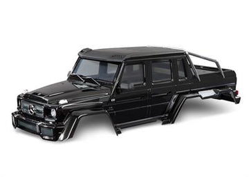 Traxxas - TRX8825R - Body, Mercedes-Benz® G 63®, complete (gloss black m