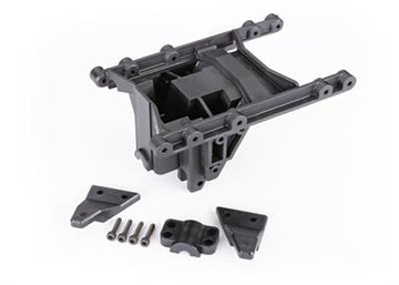 Traxxas - TRX8833 - Suspension mount, intermediate, TRX-6™ (1)/ bearing cap (1)/ suspension link mounts (left & right)/ 2.5x12 CS (4)