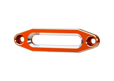 Traxxas - TRX8870T - Fairlead, winch, aluminum (orange-anodized) (use with front bumpers #8865, 8866, 8867, 8869, or 9224)