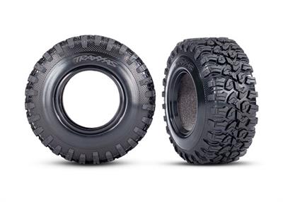 Traxxas - TRX8871 - Tires, Canyon RT 4.6x2.2"/ foam inserts (2) (wide) (requires 2.2" diameter wheel)