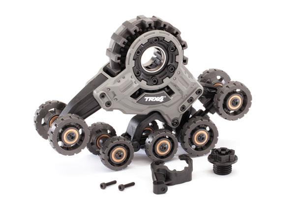 Traxxas - TRX8882 - Traxx™, front, right (assembled) (requires #8886 stub axle, #7061 GTR shock, & #8895 rubber track)