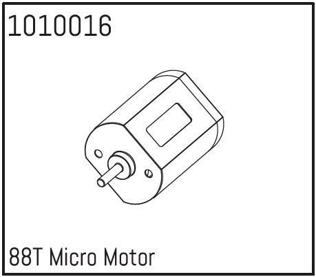 Absima - 1010016/ HBP240080 - 100T kulmotor til 1/24 Crawler