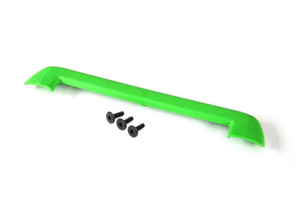 Traxxas - TRX8912G - Tailgate protector, green/ 3x15mm flat-head screw (4)