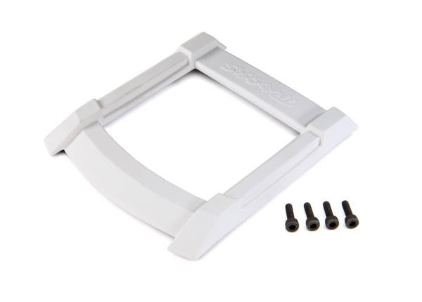 Traxxas - TRX8917A - Skid plate, roof (body) (White)/ 3x10mm CS (4)