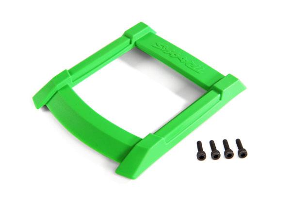 Traxxas - TRX8917G - Skid plate, roof (body) (green)/ 3x10mm CS (4)