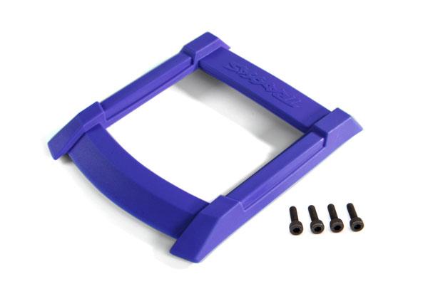 Traxxas - TRX8917X - Skid plate, roof (body) (blue)/ 3x10mm CS (4)