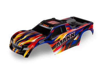 Traxxas - TRX8918P - Body, Maxx®, yellow (painted, decals applied) (fits Maxx® with extended chassis (352mm wheelbase))