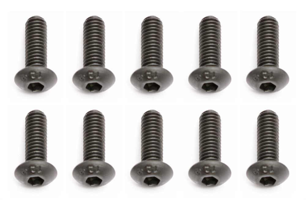 4x12mm Skruer med hoved - 10 stk