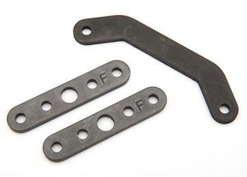 Traxxas - TRX8926 - Bulkhead tie bar, front, upper (1)/ lower (2) (steel)