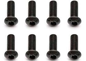 Droop Screws, M4 0.7x12mm BHCS, black