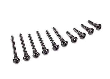 Traxxas - TRX8940 - Suspension screw pin set, front or rear (hardened steel), 4x18mm (4), 4x38mm (2), 4x33mm (2), 4x43mm (2)